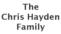the chris hayden family