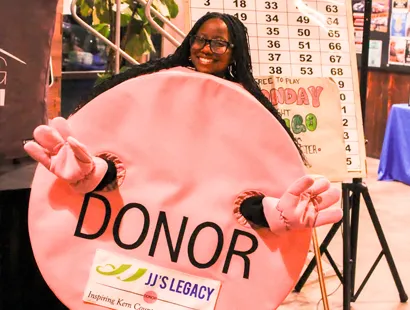got the dot donor costume